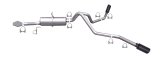 Gibson 99-04 Ford F-250 Super Duty Lariat 6.8L 2.5in Cat-Back Dual Extreme Exhaust - Black Elite thumbnail 1