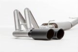 Gibson 11-14 Ford F-150 FX2 3.5L 2.5in Cat-Back Dual Sport Exhaust - Black Elite thumbnail 2