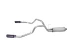 Gibson 11-14 Ford F-150 FX4 3.5L 2.5in Cat-Back Dual Split Exhaust - Black Elite thumbnail 1