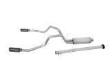 Gibson 11-14 Ford F-150 SVT Raptor 6.2L 3in/2.5in Cat-Back Dual Split Exhaust - Black Elite thumbnail 1