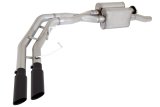 Gibson 17-19 Ford F-150 Raptor 3.5L 3in Cat-Back Super Truck Exhaust - Black Elite thumbnail 1