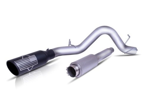 Gibson 07-18 Toyota Tundra Limited 5.7L 4in Patriot Series Cat-Back Single Exhaust - Stainless thumbnail 1