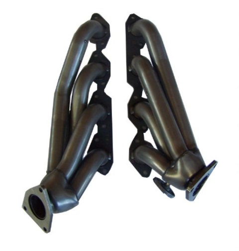 Gibson 01-03 Chevrolet Silverado 3500 Base 8.1L 1-3/4in 16 Gauge Performance Header - Stainless thumbnail 4