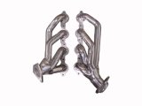 Gibson 2011 Chevrolet Silverado 2500 HD LT 6.0L 1-1/2in 16 Gauge Performance Header - Ceramic Coated thumbnail 1