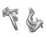 Gibson 07-11 Jeep Wrangler JK Rubicon 3.8L 1-1/2in 16 Gauge Performance Header - Ceramic Coated thumbnail 1