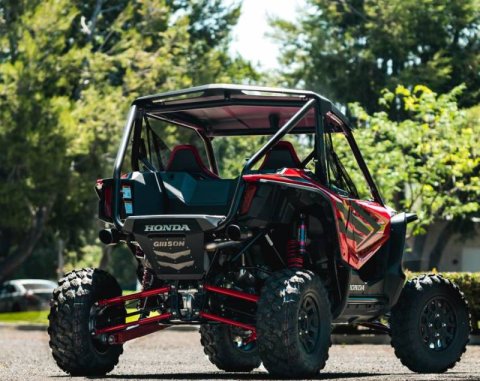 Gibson 2019 Honda Talon 1000R/X 2.25in Dual Exhaust - Black Ceramic thumbnail 3