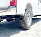 Gibson 2020 Ford F-250/F-350 SuperDuty Crew 96in Bed 7.3L Cat-Back Single Exhaust System - Stainless thumbnail 2