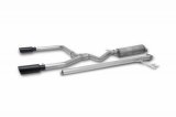 Gibson 17-20 Honda Ridgeline 3.5L Black Elite Dual Split Cat-Back Exhaust - Stainless thumbnail 2