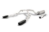 Gibson 21-22 Chevy Tahoe High Country 6.2L 4WD 2.5in Cat-Back Dual Split T409 SS Exhaust - Black thumbnail 1
