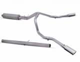 Gibson 19-22 GMC Sierra 1500 4.3L-5.3L Pickup 3in/2.5in Cat-Back Dual Extreme Exhaust - Stainless thumbnail 1