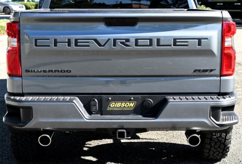 Gibson 19-23 Silverado/GMC Sierra 1500 5.3L Crew Cab Cat-Back Dual Extreme Exhaust thumbnail 1