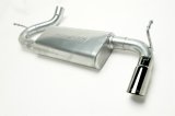 Gibson 07-17 Jeep Wrangler 3.6L Unlimited/ 07-11 Wrangler 3.8L Cat-Back Exhaust - Stainless thumbnail 1