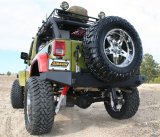 Gibson 07-17 Jeep Wrangler 3.6L Unlimited/ 07-11 Wrangler 3.8L Cat-Back Exhaust - Stainless thumbnail 2