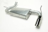 Gibson 07-17 Jeep Wrangler 3.6L Unlimited/ 07-11 Wrangler 3.8L Cat-Back Exhaust - Stainless thumbnail 4