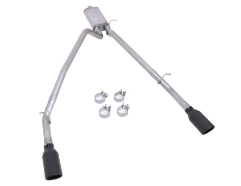 Gibson 2025 Ram 1500 3.0L I6 DOHC 2.5in Cat-Back Dual Split Exhaust - Black thumbnail 3
