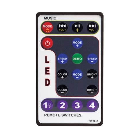 Bazooka 24in G3 Party Bar Double Sided Red/Green/Blue Bluetooth thumbnail 2