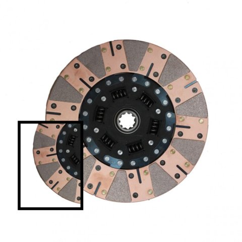 Competition Clutch VQ35HR/VQ37HR Stage 3 - Segmented Ceramic Clutch Kit thumbnail 1
