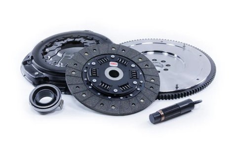 Competition Clutch 16+ Honda Civic 1.5T Stage 3 Segmented Ceramic Clutch Steel Flywheel w/ 22lbs thumbnail 1