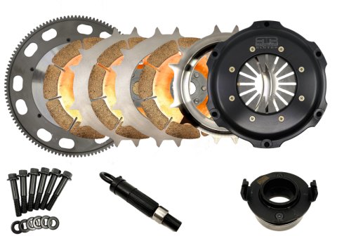 Competition Clutch Honda/Acura B Series 184mm Triple Disc Ceramic Clutch Kit thumbnail 2