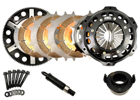 Competition Clutch Honda/Acura K Series 184mm Triple Disc Ceramic Clutch Kit thumbnail 1