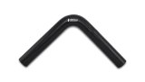 Vibrant 4 Ply Reinforced Silicone Elbow Connector - 1in ID x 8in Leg 90 Deg Elbow (BLACK) thumbnail 3