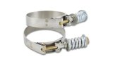 Vibrant SS T-Bolt Clamps Pack of 2 Size Range: 2.69in to 2.99in OD For use w/ 2.5in ID Coupling thumbnail 3