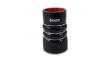 Vibrant 4 Ply Aramid Hump Hose w/3 SS Rings 4in ID x 7in Length - Black thumbnail 2