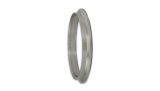 Vibrant Stainless Steel V-Band Turbo Outlet Flange for Garrett GTX5533R T6 Turbo to 4.50in OD Tubing thumbnail 2