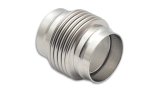 Vibrant SS Bellow Assembly w/ Solid Liner 3.5in ID x 4in overall L Electro Polished thumbnail 2