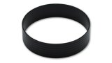 Vibrant HD Aluminum Union Sleeve for 2in OD Tubing - Hard Anodized Black thumbnail 2