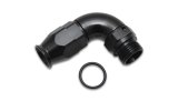Vibrant -6AN To -8ORB 90 Degree Hose End Fitting For PTFE Hose thumbnail 3