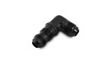 Vibrant -16AN Bulkhead Adapter 90 Deg Elbow Fitting - Anodized Black thumbnail 2