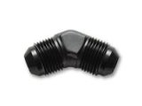 Vibrant Flare Union 45 Degree Adapter Fittings Size -6 AN thumbnail 3