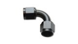 Vibrant -16AN Female 90 Degree Union Adapter (AN to AN) - Anodized Black Only thumbnail 1