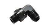 Vibrant -10AN to 3/8in NPT Male Swivel 90 Degree Adapter Fitting thumbnail 7