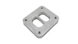 Vibrant Divided Turbo Inlet Flange for Borg Warner S-Series Divided T4 - 304 Stainless Steel thumbnail 1
