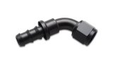 Vibrant Push-On 60 Degree Hose End Elbow Fitting Size -6AN thumbnail 1