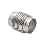 Vibrant SS Bellow Assembly w/ Liner 1.875in Inlet/Outlet ID x 2.75in OAL Electro Polished thumbnail 3