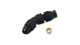 Vibrant 45 Degree 5/16in Tube to Male -6AN Flare Adapter w/ Olive Inserts thumbnail 2