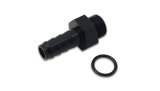 Vibrant Aluminum Male -6AN ORB to 5/16in Barb w/O-Ring - Anodized Black thumbnail 3