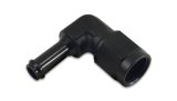 Vibrant -8AN to 1/2in Hose Barb 90 Degree Adapter - Anodized Black thumbnail 2