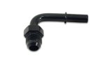 Vibrant 90 Degree Aluminum AN to Male Quick Connect Fitting -6AN - 0.3125in Hose Size thumbnail 1
