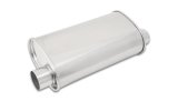 Vibrant StreetPower Oval Muffler 5in x 9in x 15in - 2.5in inlet/outlet (Offset-Offset Same Side) thumbnail 1