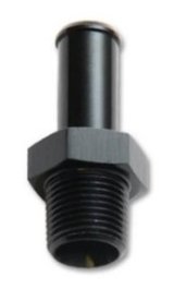 Vibrant 1/16in NPT to 1/4in Barb Straight Fitting - Aluminum thumbnail 3