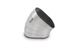 Vibrant Horizontal 304 SS Nominal 3 in. Oval / 3.75 in. Centerline Radius, 9 degree/cut -Set of 5 thumbnail 2