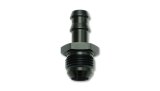 Vibrant Male -8AN to 3/8in Hose Barb Straight Aluminum Adapter Fitting thumbnail 2
