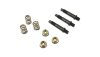 Vibrant 3 Bolt 10mm GM Style Spring Bolt Kit (includes 3 Bolts 3 Nuts 3 Springs) thumbnail 6