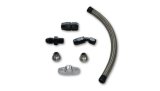 Vibrant Univ Oil Drain Kit incl 12in Teflon lined S.S. hose Fitting thumbnail 2