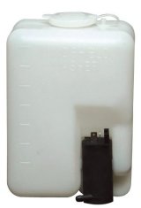 Vibrant Windshield Washer Bottle Repl Kit 1.2L bottle incl bottle ele pump mounting bracket hose thumbnail 6
