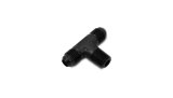Vibrant -4AN x 1/8in NPT Flare to Pipe Tee Adapter Fitting - Aluminum thumbnail 2